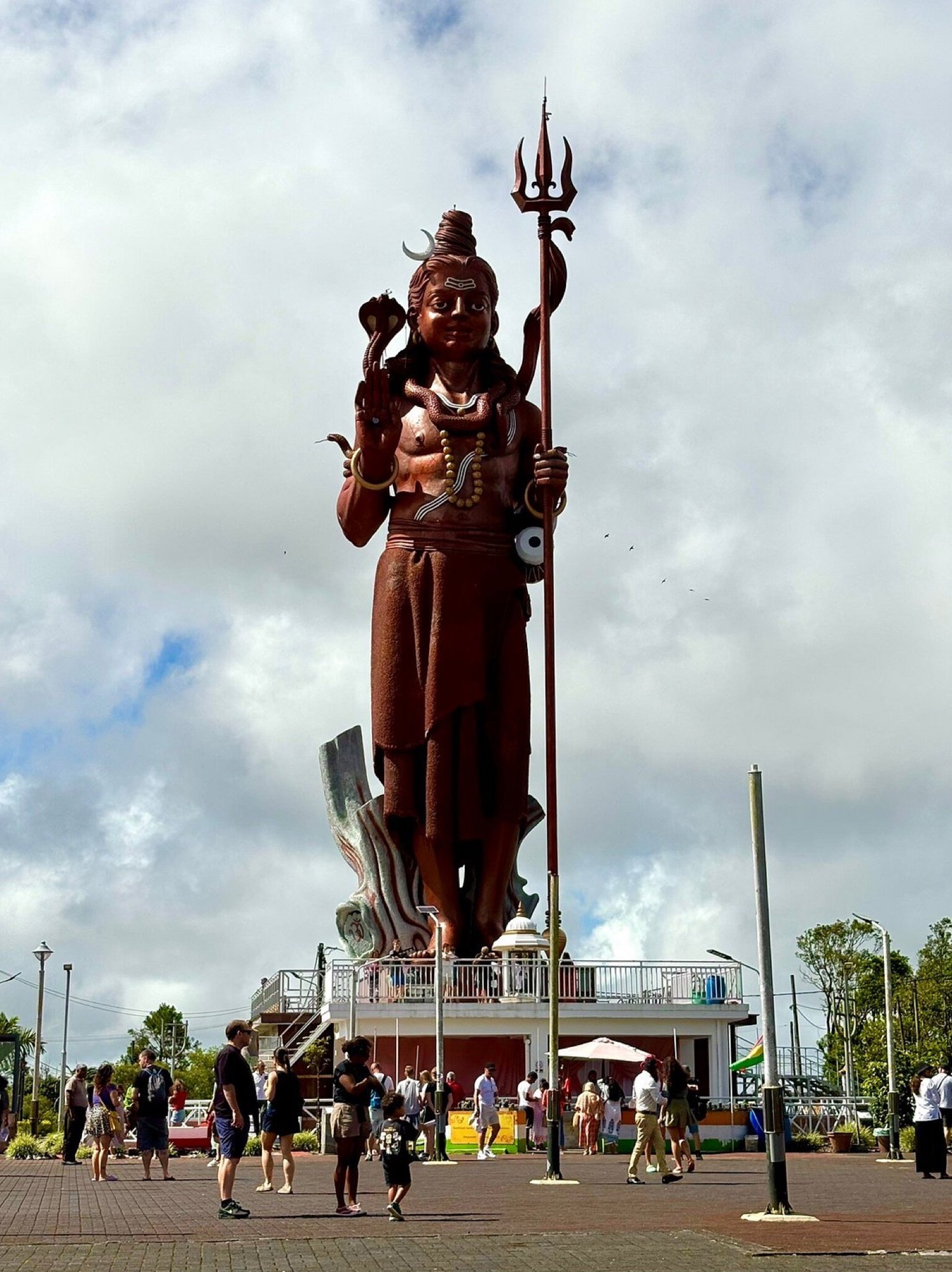 Shiva-Statue, Grand Bassin